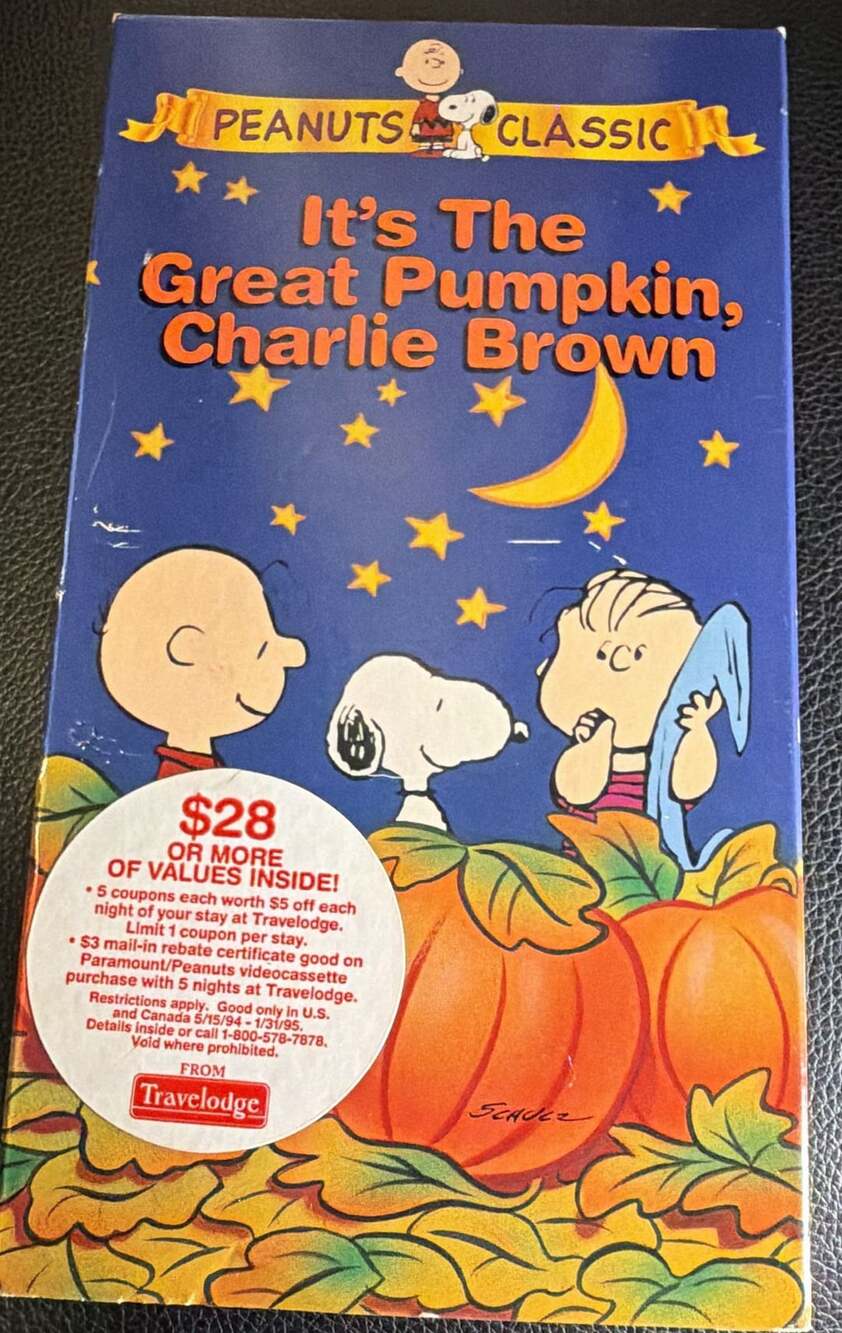It's the Great Pumpkin, Charlie Brown VHS 1994 Paramount